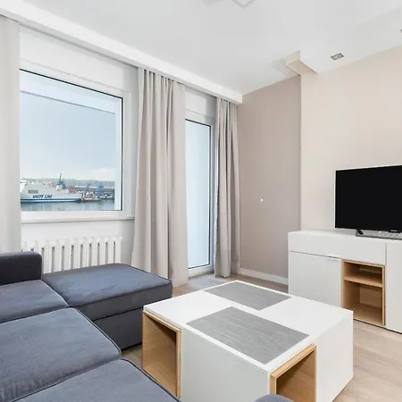 Apartament Z Widokiem Na Port Swinoujscie By Noclegi Renters Exteriér fotografie